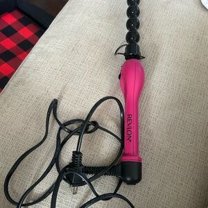 Revlon Pink and Black Curling Wand
